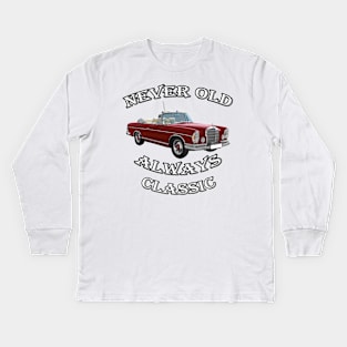 Funny Birthday & Retirement Classic Cars Gift Vintage Car Lover Shirt, Kids Long Sleeve T-Shirt